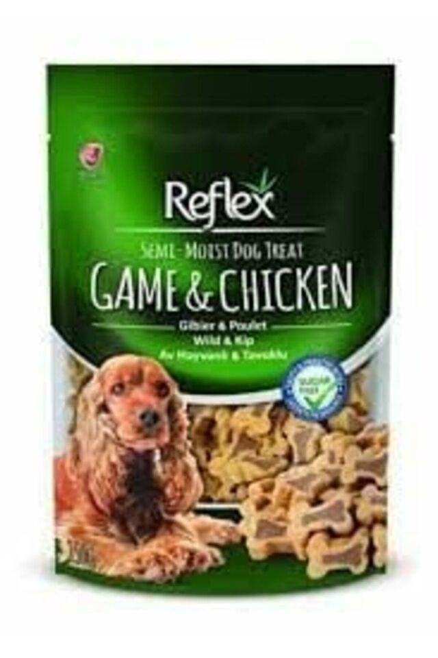 Reflex Semi-moist Av Hayvanlı Tavuklu Köpek Ödülü 150 gr