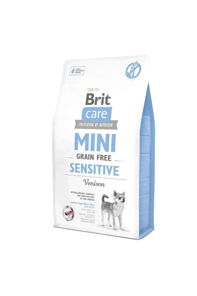 Care Mını Sensıtıve Taze Geyik Etli Hipoalerjenik Küçük Irk Yetişkin Hassas Köpek Maması 2 Kg