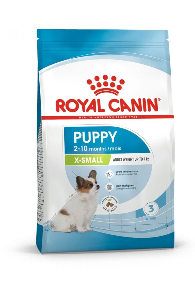Xsmall Puppy Çok Küçük Irklar Için Yavru Kuru Köpek Maması 3kg