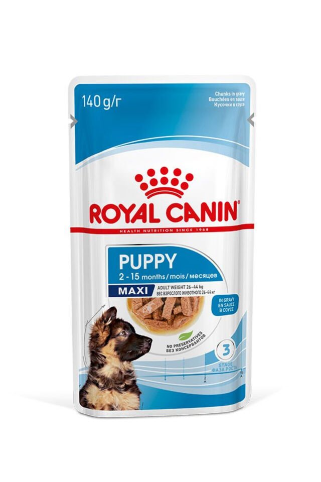 Royal Canin Maxi Puppy 140 gr 10'lu Yavru Köpek Yaş Maması