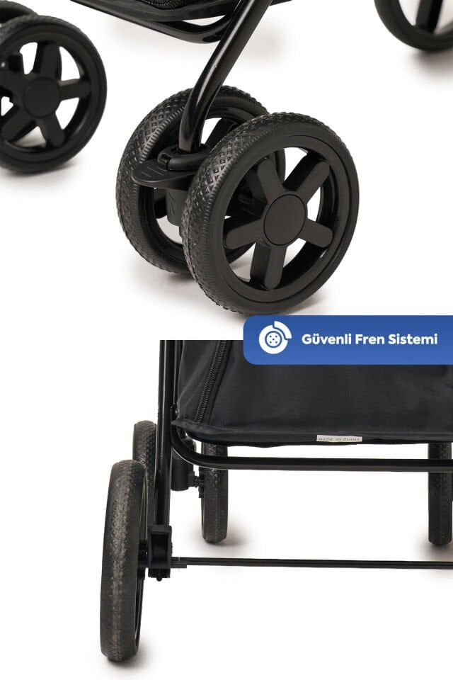 Tourist Kedi Köpek Puseti Siyah 46x85x91,5