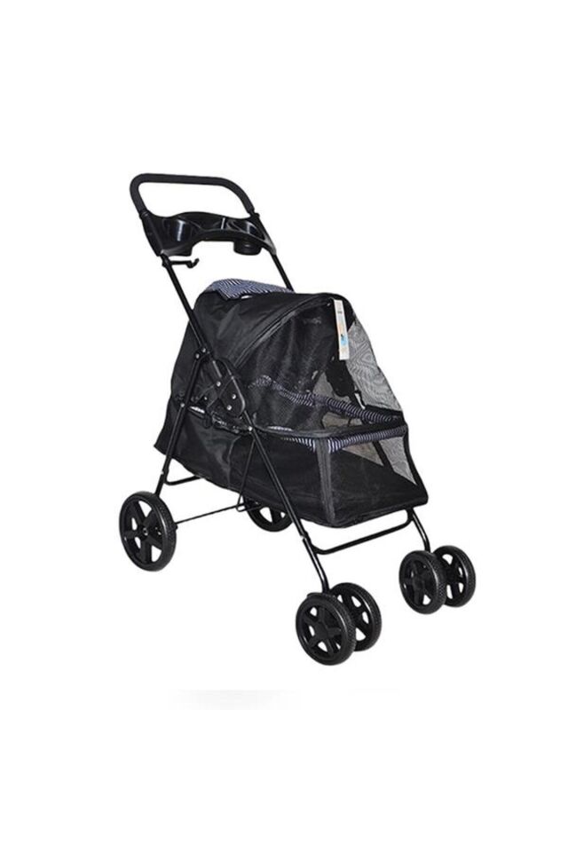 Tourist Kedi Köpek Puseti Siyah 46x85x91,5