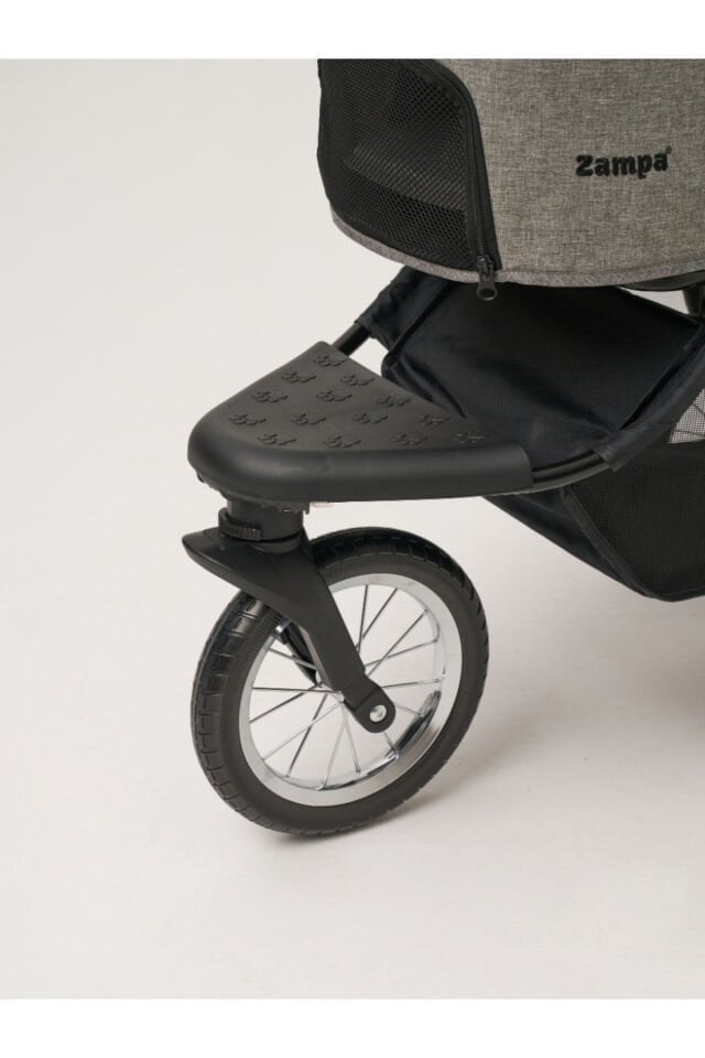 Melona Kedi Ve Köpek Arabası Gri 57x84x107 Cm