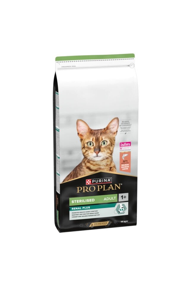 Proplan Sterilised Somonlu Kısır Renal Kedi Maması 14 KG