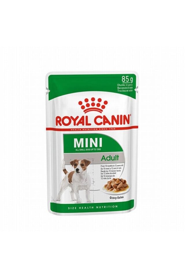 Mini Adult Pouch Yetişkin Köpek Konservesi 12 Adet 85 Gr