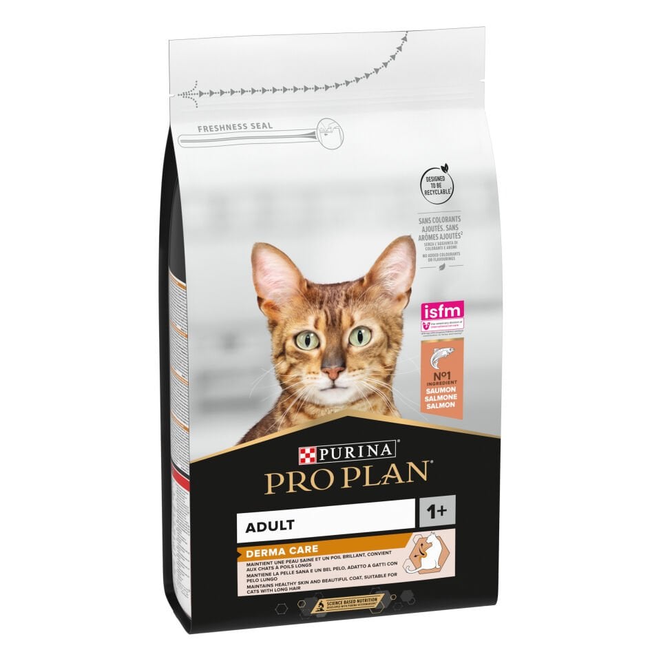 Pro Plan Derma Care Elegant Somonlu Yetişkin Kedi Maması 1,5kg