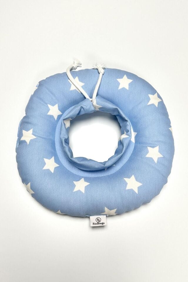 RİOBONGO Yıkanabilir Kedi & Köpek Yakalık Mavi No:10