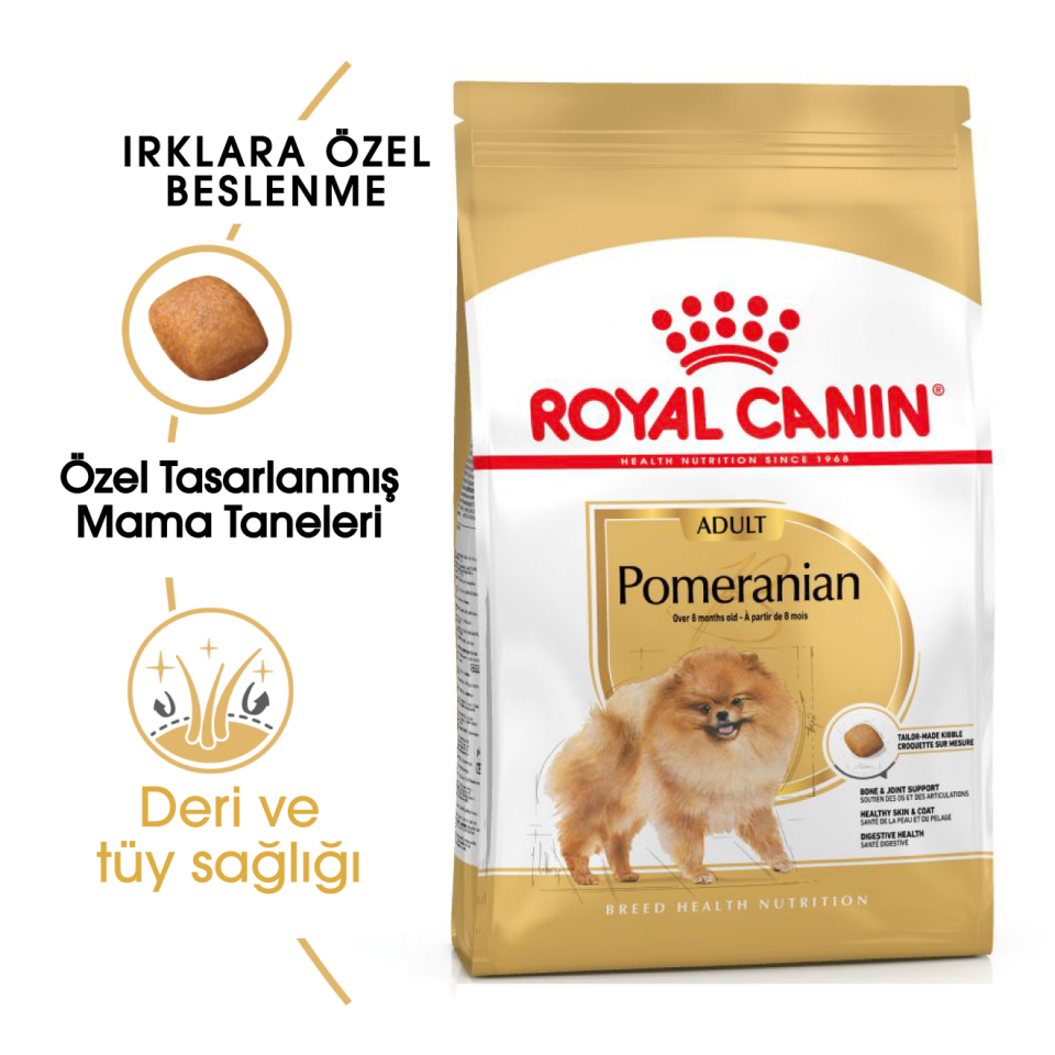Royal Canin Pomeranian Özel Irk Yetişkin Köpek Maması 3kg