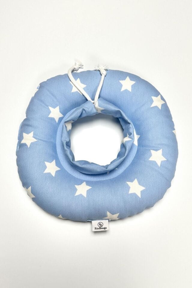 RİOBONGO Yıkanabilir Kedi & Köpek Yakalık Mavi No:12.5