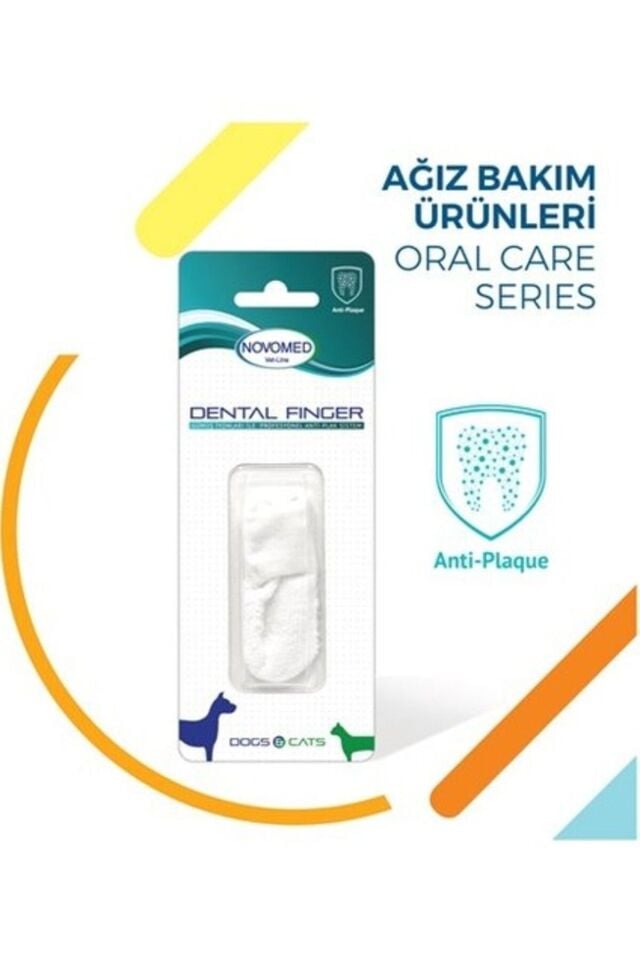 Novomed Vet-Line Dental Finger Kedi & Köpek Diş Fırçası