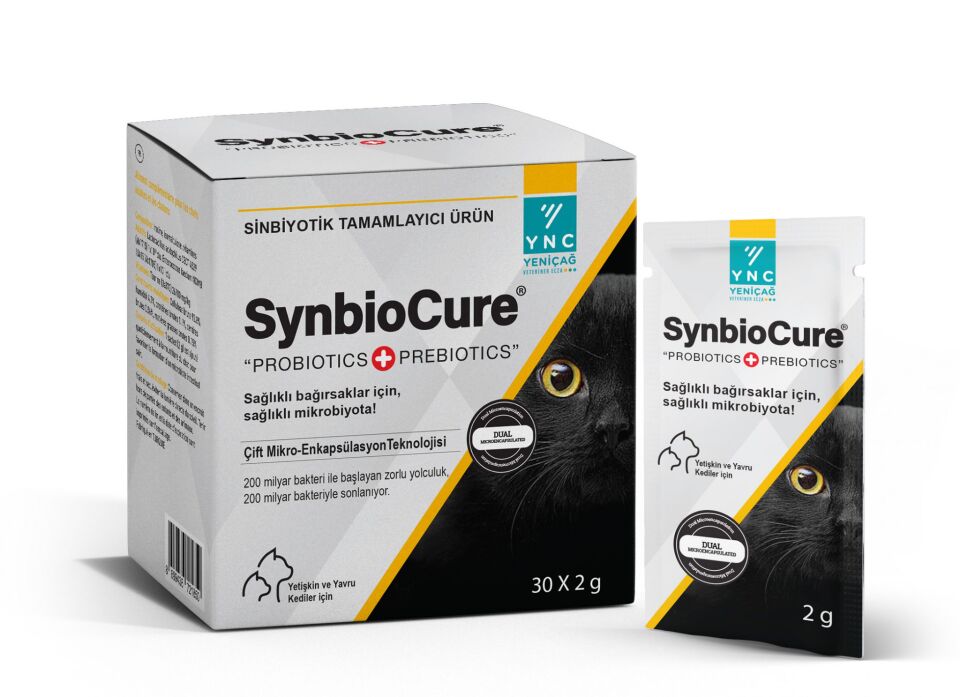 Synbiocure Kedi Toz Probiyotik Ve Prebiyotik Takviyesi 2gr x 30 Adet