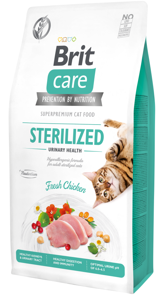 Brit Care Steril Urinary Tahılsız Tavuklu Kısırlaştırılmış Kedi Maması 7kg