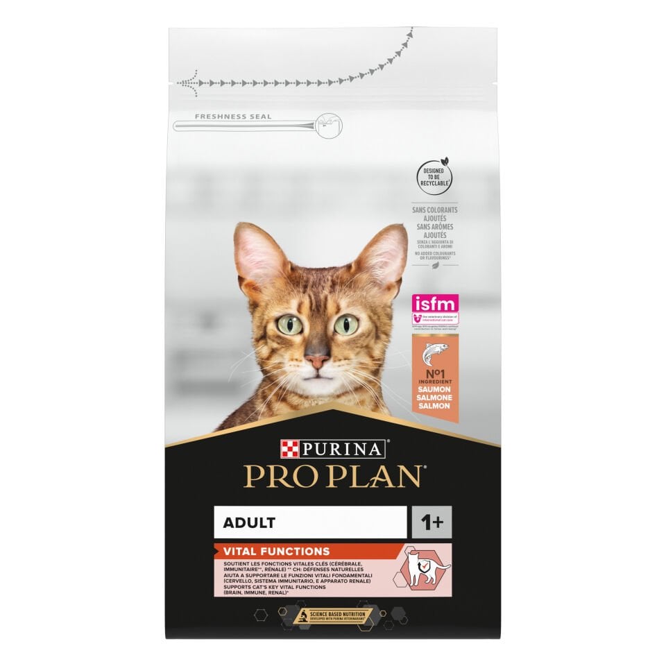 Pro Plan Adult Vital Functions Somonlu Yetişkin Kedi Maması 3kg