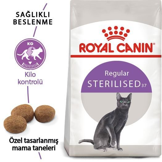 Royal Canin Sterilised 37 Kısırlaştırılmış Yetişkin Kedi Maması 2 Kg