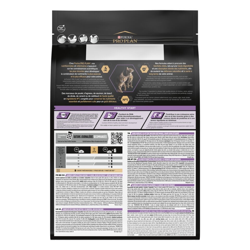 Pro Plan Kitten Tavuklu Yavru Kedi Maması 3kg