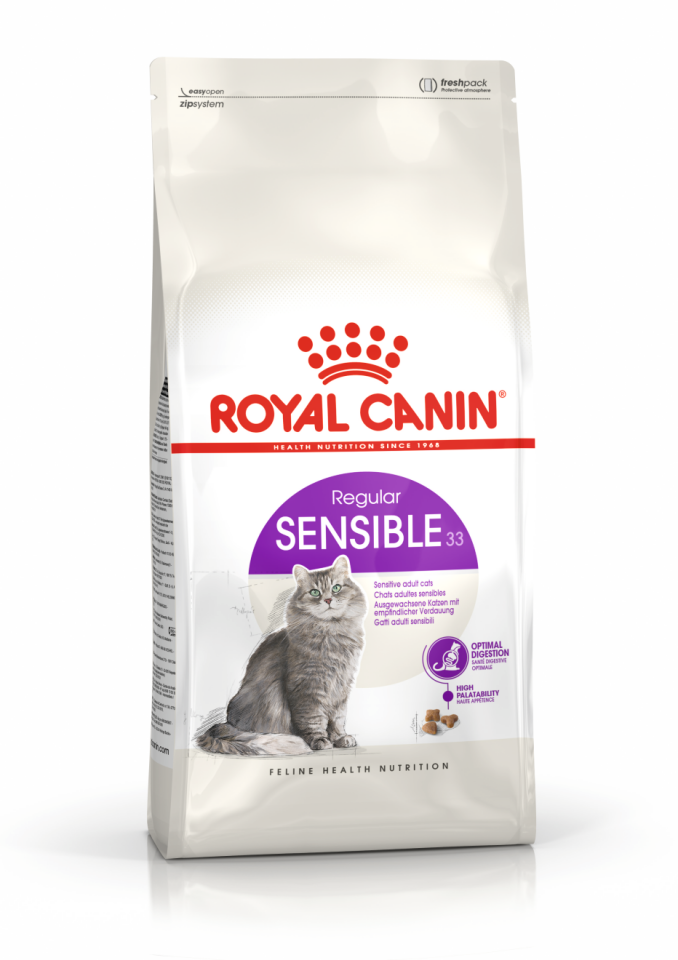 Royal Canin Sensible 33 Hassas Sindirim Sistemi olan Kediler İçin Yetişkin Kedi Maması 4kg