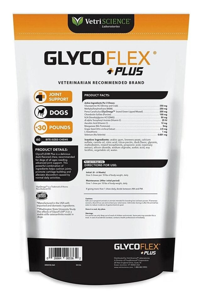 Vetri-Science Glyco Flex Plus Large Büyük Irk Köpek Eklem Destekleyici 60 Tablet