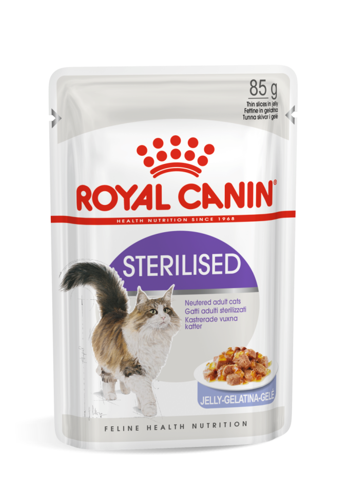 Royal Canin Sterilised Jelly 85 gr 12'li Kısırlaştırılmış Yetişkin Kedi Yaş Maması