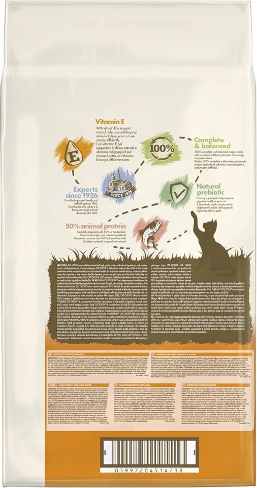 Cat Chow Somon Balıklı Yetişkin Kedi Maması 15kg