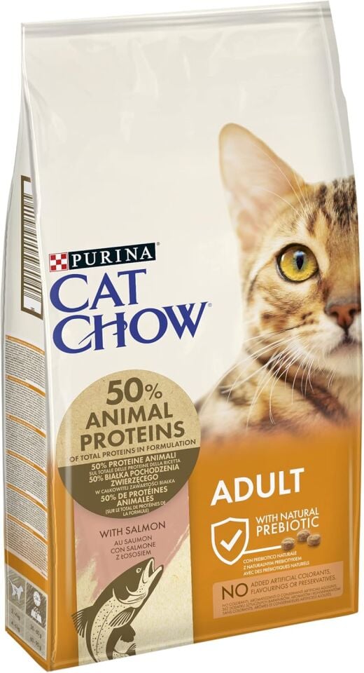 Cat Chow Somon Balıklı Yetişkin Kedi Maması 15kg