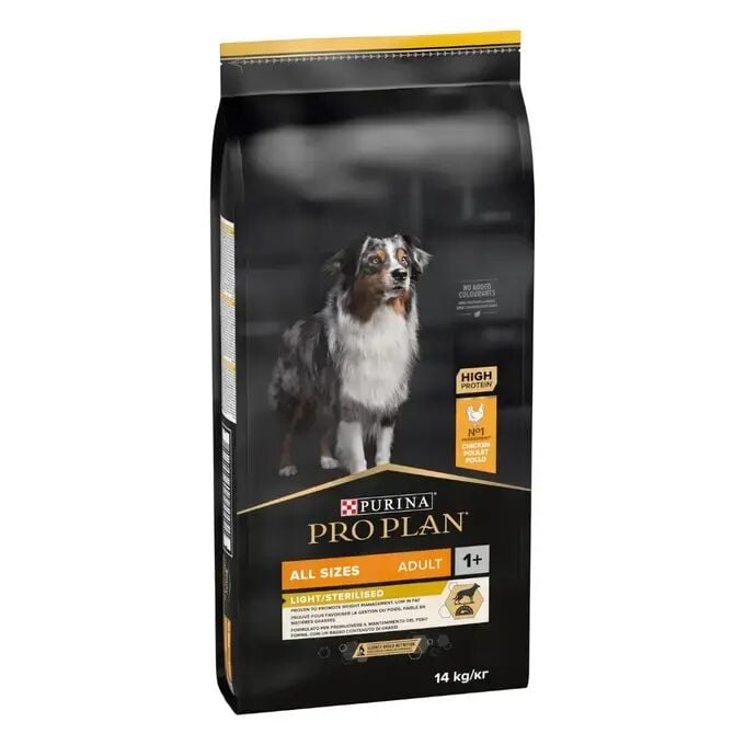 Pro Plan Light Sterilised Balıklı Köpek Maması 14kg