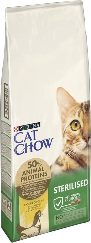 Cat Chow Tavuklu Kısırlaştırılmış Kedi Maması 15kg