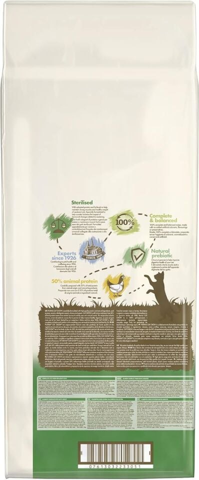 Cat Chow Tavuklu Kısırlaştırılmış Kedi Maması 15kg