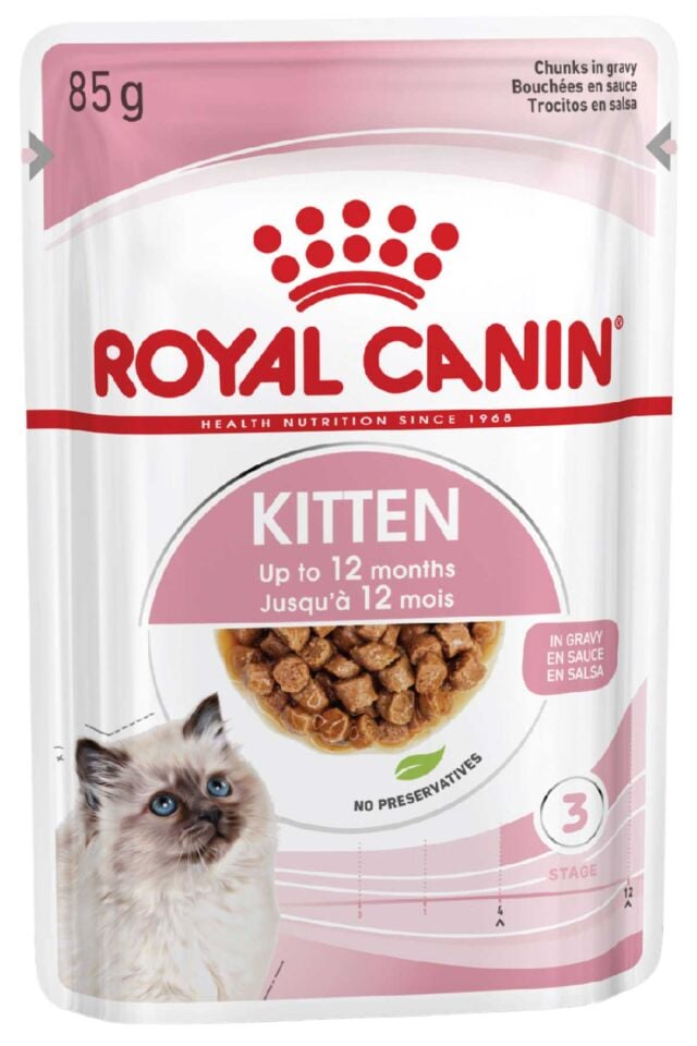 Royal Canin Kitten Gravy Yavru Kedi Konservesi 85gr x 12 Adet