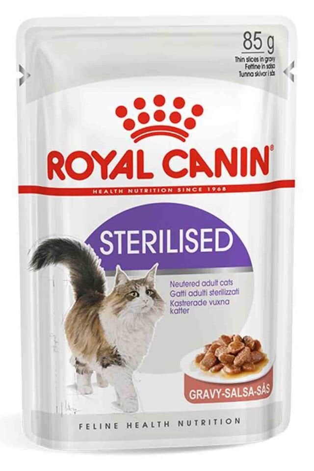 Royal Canin Steril Gravy Kısırlaştırılmış Kedi Konservesi 85gr x 12 Adet