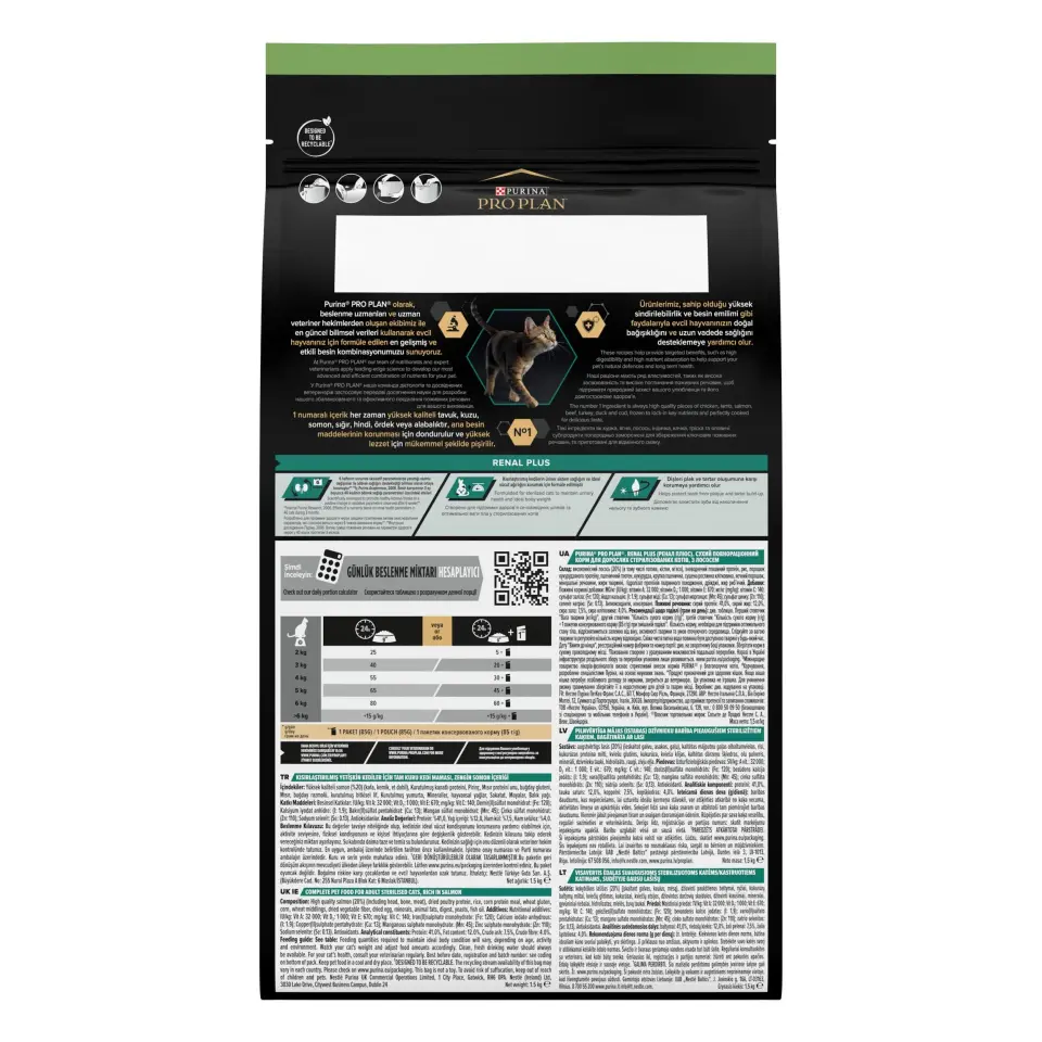 Pro Plan Steril Somonlu Kısırlaştırılmış Kedi Maması 2 kg ( 400 gr x 5 adet  )