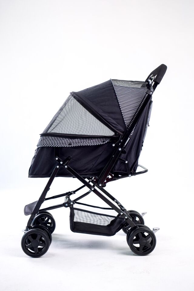 Zampa Nova Kedi ve Köpek Arabası Siyah 52x76.5x95 Cm