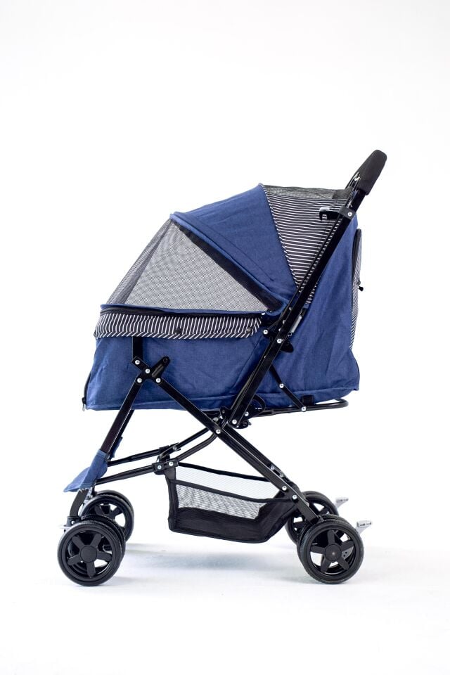 Zampa Nova Kedi Ve Köpek Arabası Lacivert 52x76.5x95 Cm