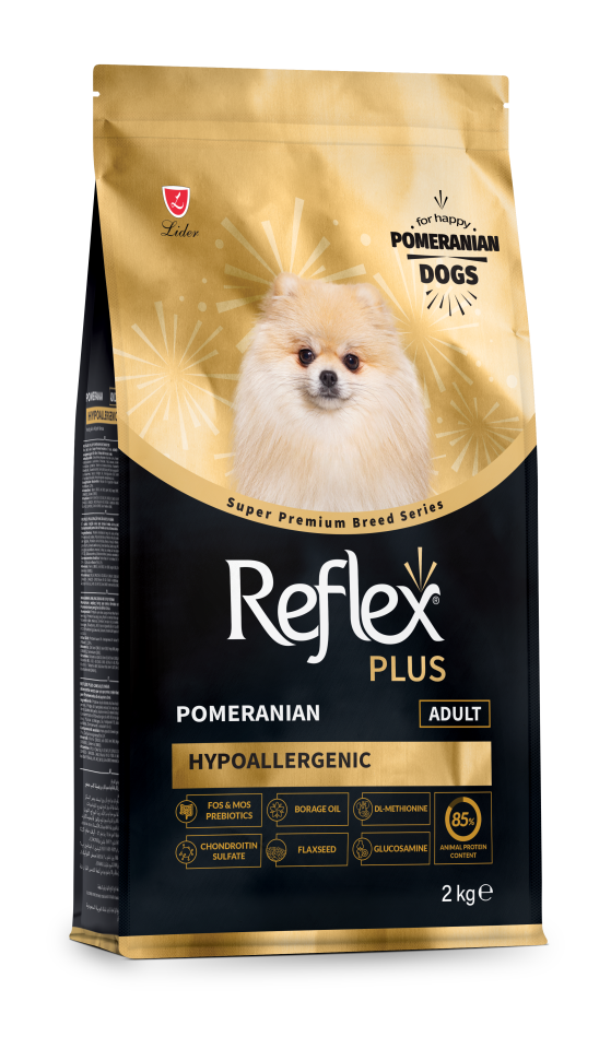 Reflex Plus Pomeranian Hipoalerjenik Yetişkin Köpek Maması 2 Kg