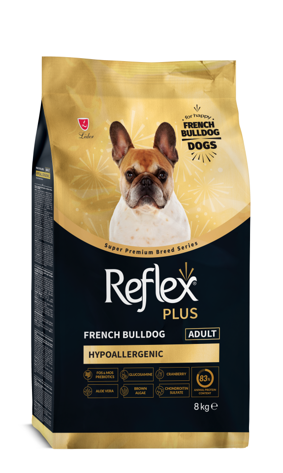 Reflex Plus French Bulldog Hipoalerjenik Yetişkin Köpek Maması 8 Kg