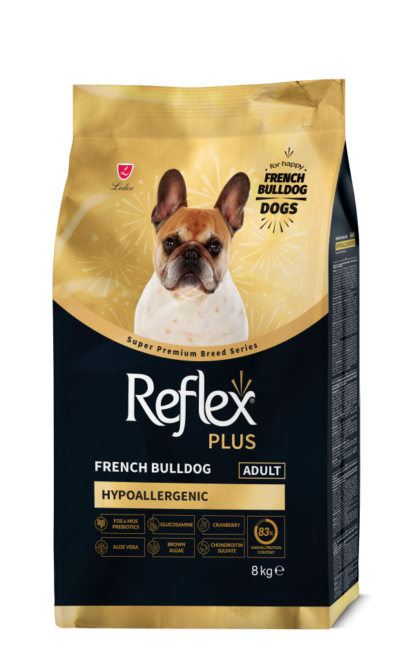 Reflex Plus French Bulldog Hipoalerjenik Yetişkin Köpek Maması 8 Kg