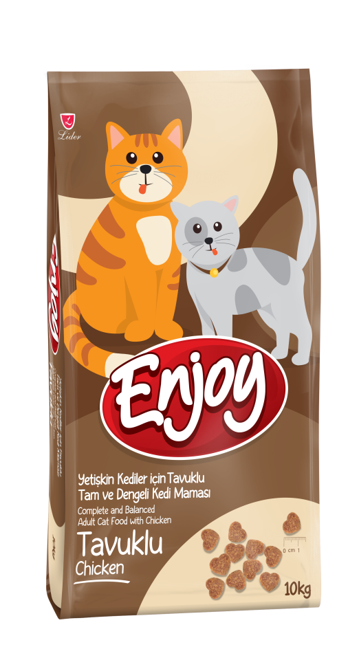 Tavuklu Enjoy Yetişkin Kedi Maması 10 Kg