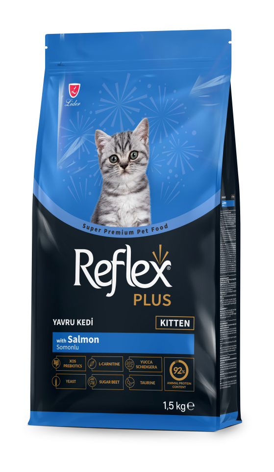 Reflex Plus Kitten Somonlu Yavru Kedi Maması 1,5 Kg