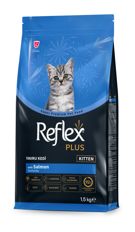 Reflex Plus Kitten Somonlu Yavru Kedi Maması 1,5 Kg