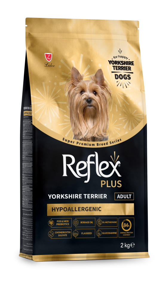 Reflex Plus Yorkshire Terrier Hipoalerjenik Yetişkin Köpek Maması 2 Kg