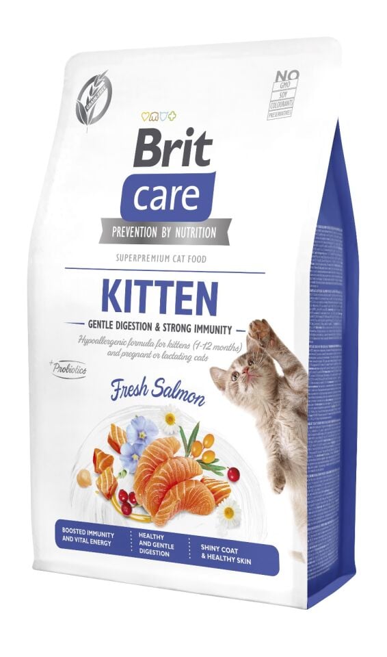 Brit Care Kitten Tahılsız Somonlu Yavru Kedi Maması 7kg