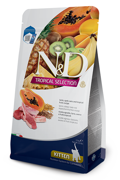 ND Tropical Selection Kuzu Etli Yavru Kedi Maması 1,5kg