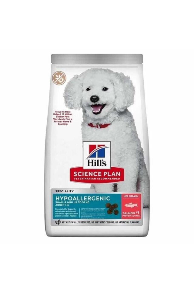 Hill's Hypoallergenic Somonlu Küçük Irk Yetişkin Köpek Maması 6 Kg