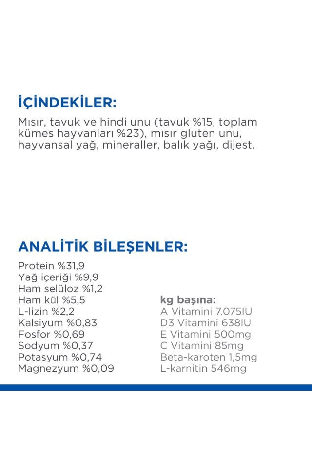 Hill’s Sterilised Tavuklu Kısırlaştırılmış Kedi Maması 10 Kg