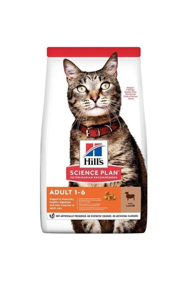 Hill's Adult Kuzu Etli Yetişkin Kedi Maması 10 Kg