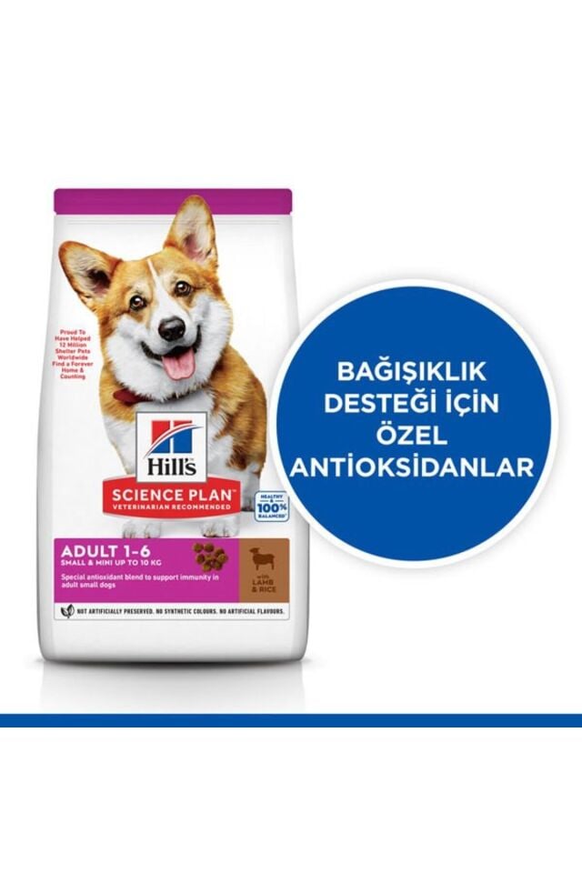 Hill’s Adult Küçük Irk Kuzulu Yetişkin Köpek Maması 6 Kg
