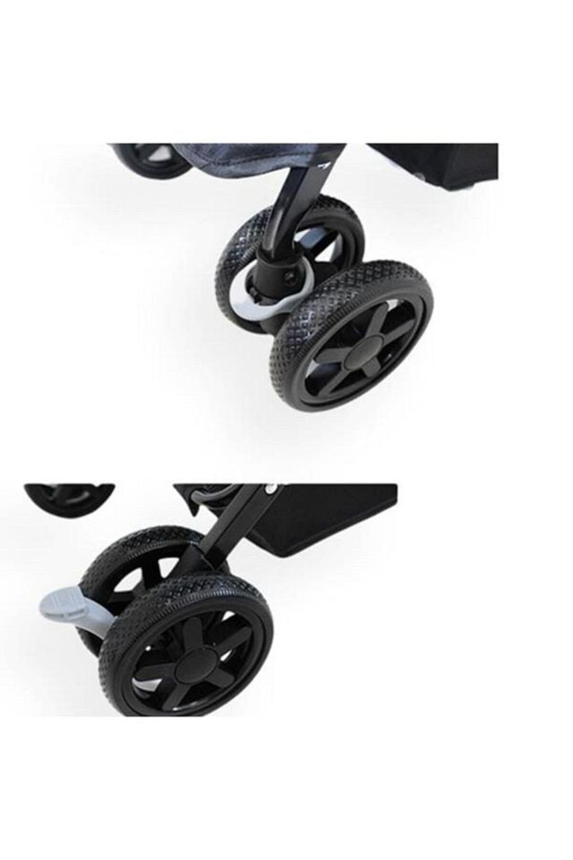 Zampa Perez Kedi ve Köpek Arabası Pembe 42x63x89 Cm﻿