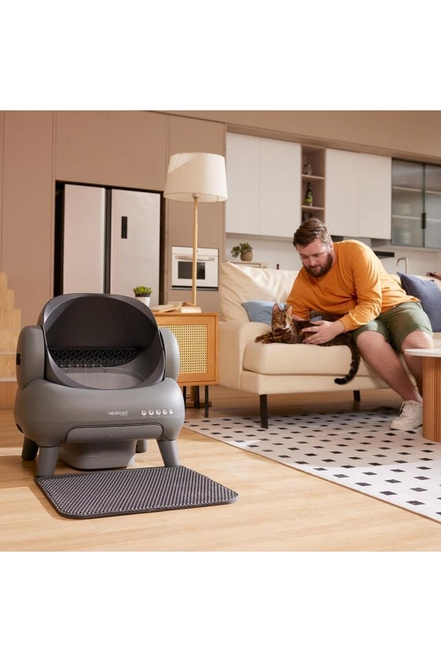 Neakasa Üstü Açık Akıllı Full Otomatik Kedi Tuvaleti, App Kontrol, Uv Temizleme