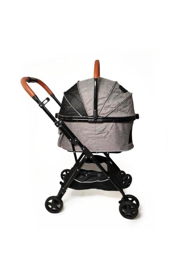 Zampa Bottas Kedi ve Köpek Arabası Gri 48x80x99 Cm