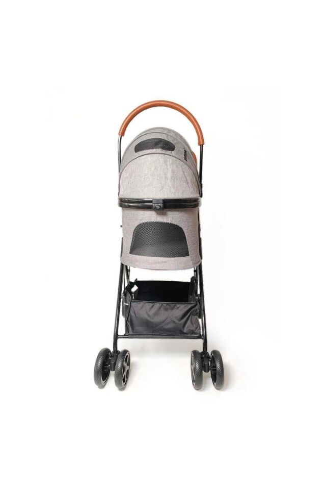 Zampa Bottas Kedi ve Köpek Arabası Gri 48x80x99 Cm