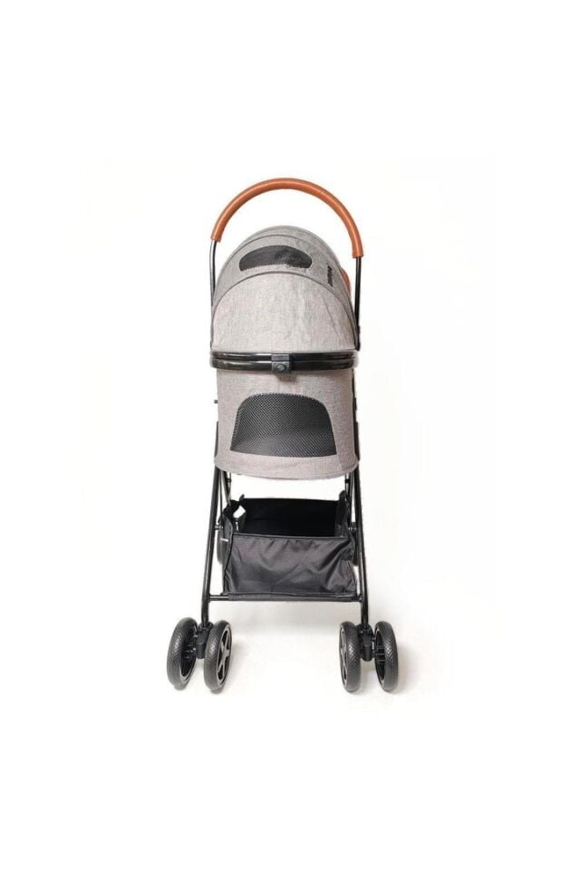 Zampa Bottas Kedi ve Köpek Arabası Gri 48x80x99 Cm